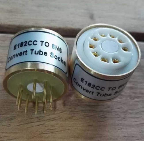1PC handmade E182CC TO 6N6 Vacuum Tube socket Adapter