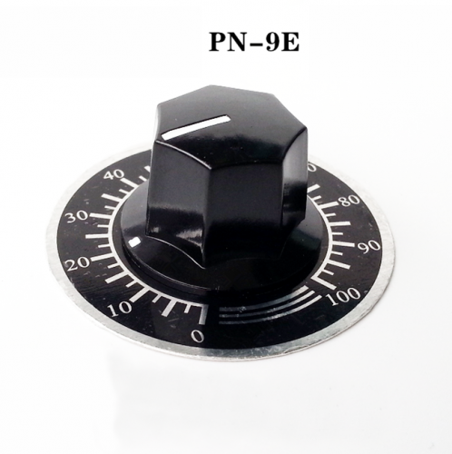 1PC Bakelite Knob PN-9E with Dial scale for Guitar Amplifier Knob volume potentiometer knob 6.4mm Hole