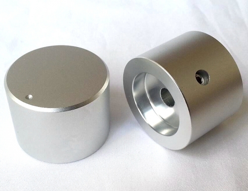 1 pc 30x22mm Aluminium AMP volume potentiometer Knob Silver diy parts 6.0MM YDAN-65