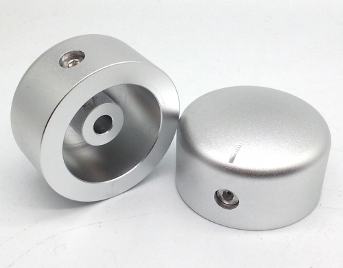 1PC 44X25MM knob Aluminium volume potentiometer Knob for HIFI Audio AMP DIY 6.0mm YDAN-39
