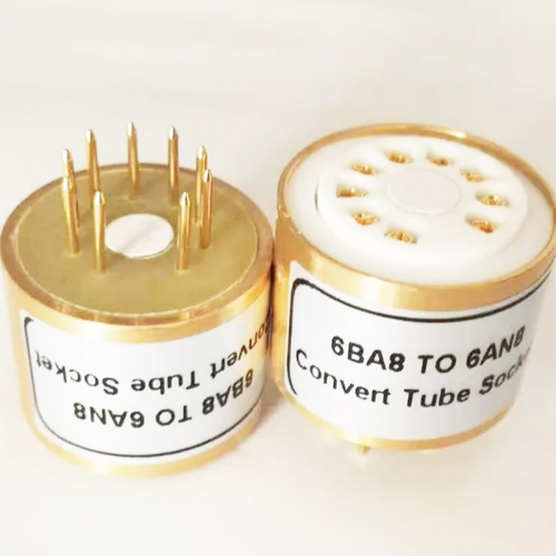 1PC 6BA8 to 6AN8 Vacuum Tube socket Convert Adapter for AMP DIY