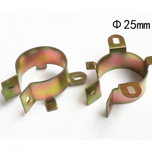 1PC Color zinc plated 25mm Electrolytic Snap-in Capacitor iron Clamps Holders for Amps