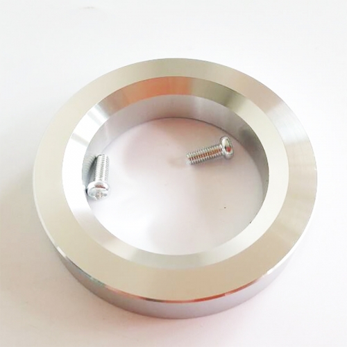 1PC Silver color 54mm Aluminum Decorate Base Ring Washer For tube amplifier 300B 6CA7 6P3P