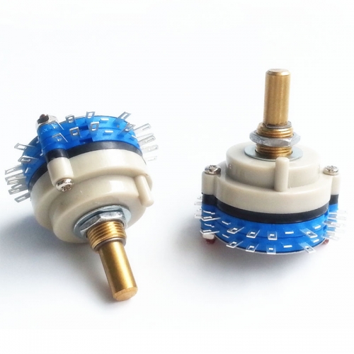 1PC 2Layers 2Poles 3positions ROTARY SWITCH Attenuator Pot Potentiometer Volume Control DIY