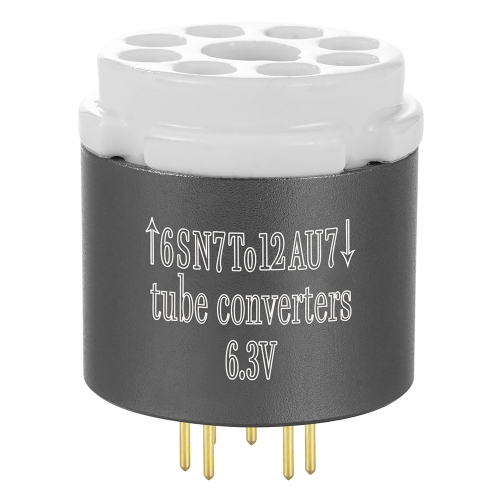 1PC 6SN7 TO 12AU7 6.3v Vacuum TUBE SOCKET ADAPTER converter  HIFI DIY Parts