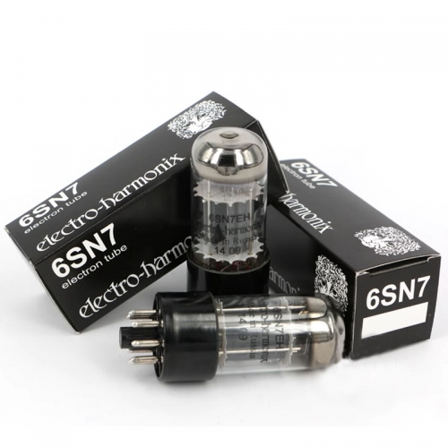 1PC NEW Audio Valve Vacuum Russia Electro Harmonix 6SN7EH EH 6SN7 replace 6N8P 6H8C CV181 Silver plated pin