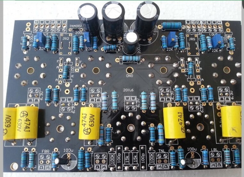 1 PC 12AX7 12AU7 EL34 PCB Push Board with soldering components