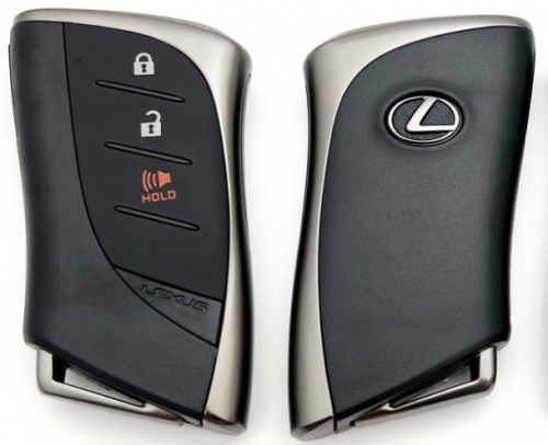 3Buttons Remote Key Shell Remote Car Key Case Fob With insert small key For New Lexus RX ES IS UX