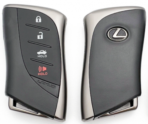 4Buttons Remote Key Shell Remote Car Key Case Fob With insert small key For New Lexus RX ES IS UX