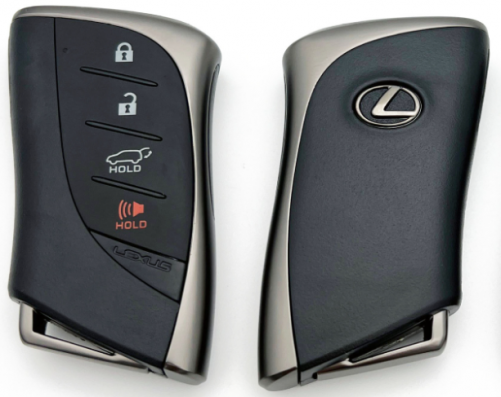 4Buttons Remote Key Shell Remote Car Key Case Fob With insert small key For New Lexus RX ES IS UX(SUV)