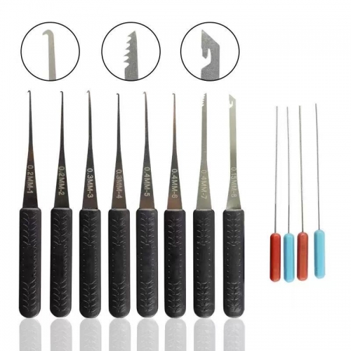 12 Pcs lock pick set