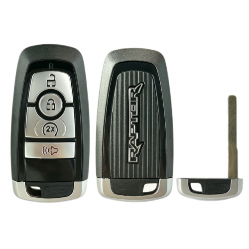 Ford Raptor 4 button smart key shell with logo