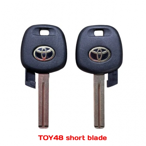 Toyot Transponder Key Shell With Logo TOY48 blade
