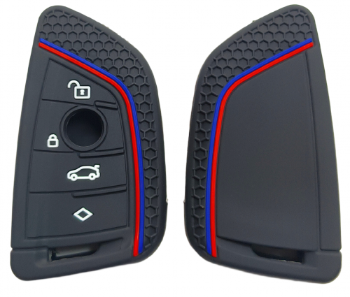 4 Button Silicone key case for BMW