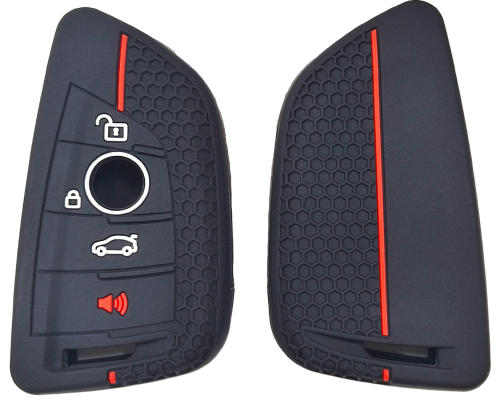 4 Button Silicone key case for BMW