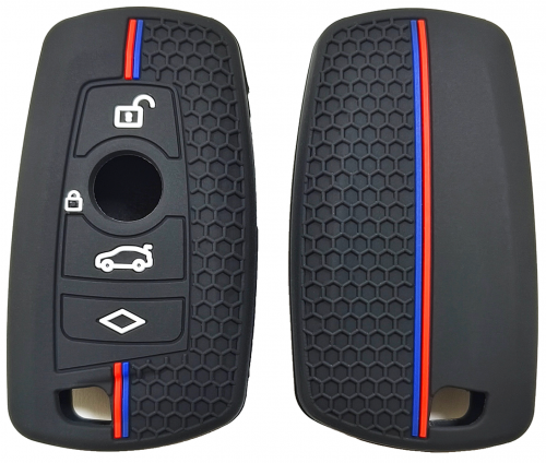 4 Button Silicone key case for BMW