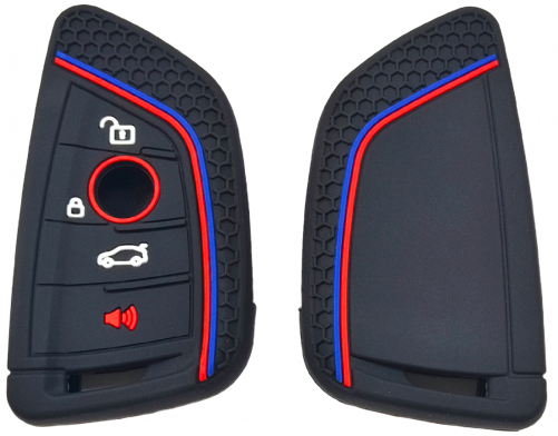 4 Button Silicone key case for BMW