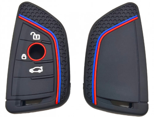 3 Button Silicone key case for BMW