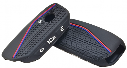 4 Button Silicone key case for BMW