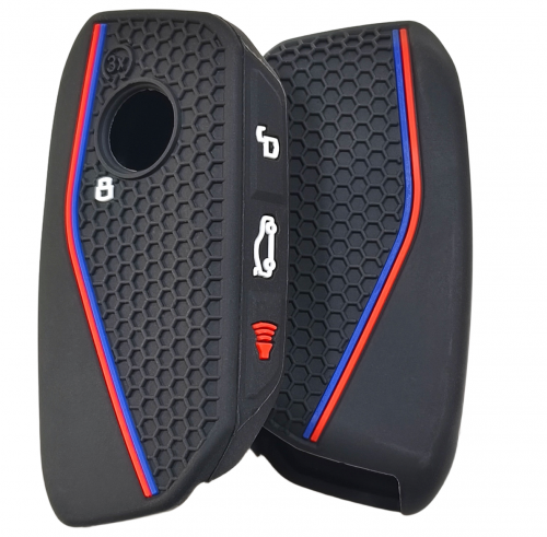 4 Button Silicone key case for BMW