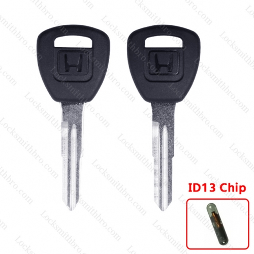 LockSmithbro ID13 Chip Honda Transponder Key With Logo