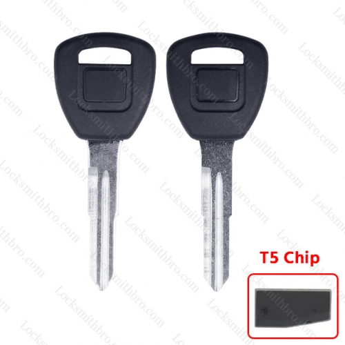 LockSmithbro T5 Chip Honda Transponder Key Without Logo