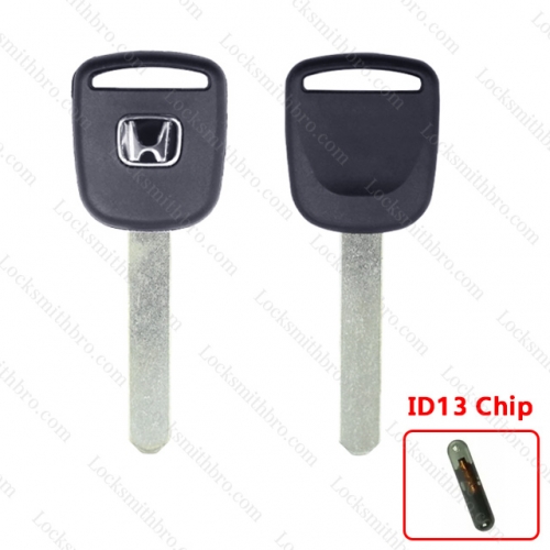 LockSmithbro ID13 Chip Honda Transponder Key With Logo