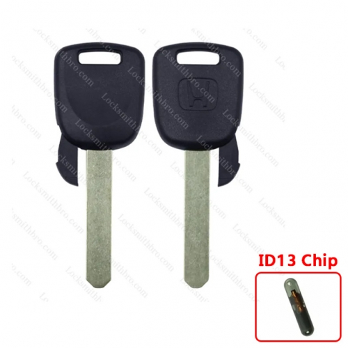High Quality LockSmithbro ID13 Chip Honda Transponder Key With Logo