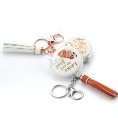 Custom Logo Printed Mini Tape Measure with Tassel for Women