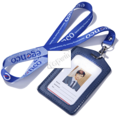 Personalised Simple ID Card Badge Holder Lanyards