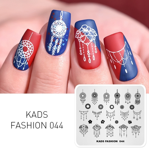 FASHION 044 Nail Stamping Plate Dreamcatcher