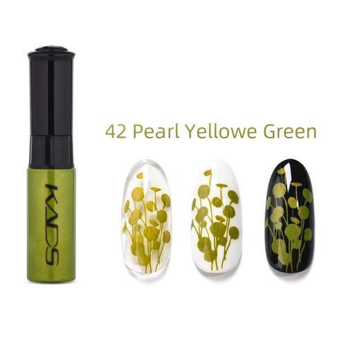 Nail Stamp Polish 10ml Pearl Yellow Green