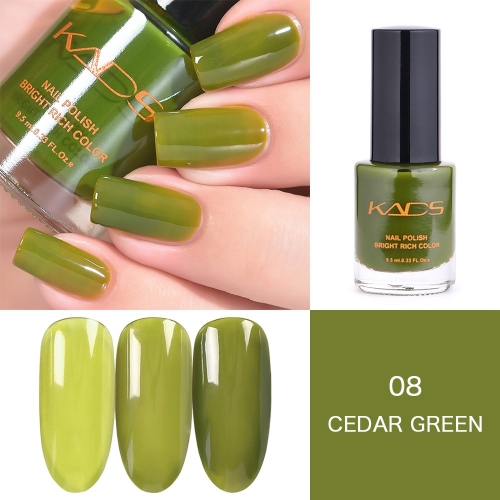 Cedar Green Jelly Nail Polish 9.5ml