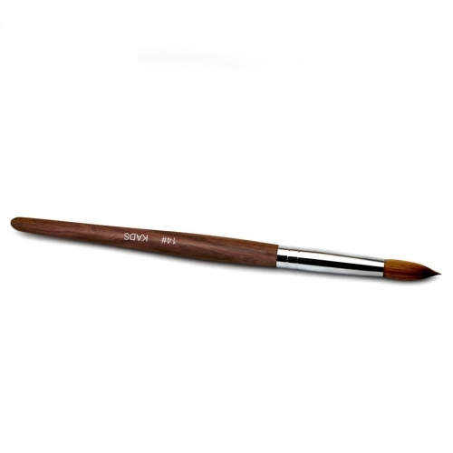 Kolinsky Sable Red Wood Nail Art Pointed Brush 14# 430025