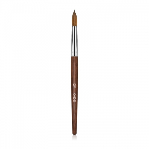 Kolinsky Sable Red Wood Nail Art Pointed Brush 12# 430024