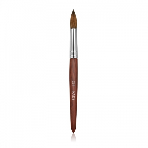 Kolinsky Sable Red Wood Nail Art Pointed Brush 22# 430029