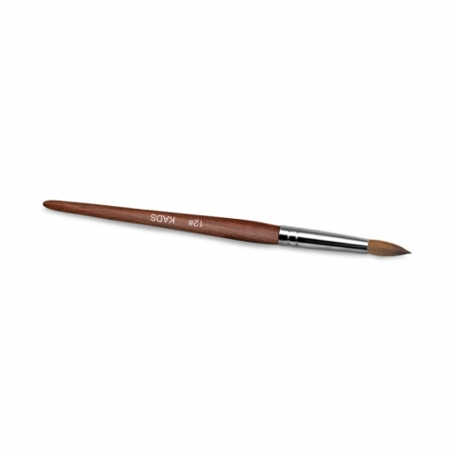 Kolinsky Sable Red Wood Nail Art Pointed Brush 12# 430024