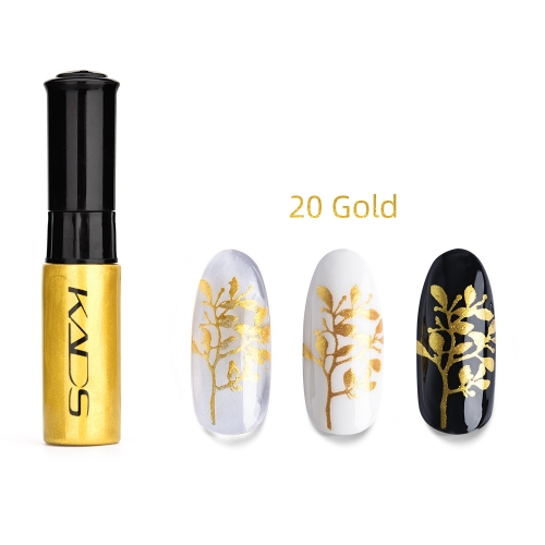 Nail Stamp Polish 10ml Gold