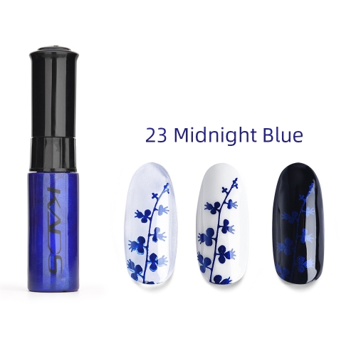 Nail Stamp Polish 10ml Pearl Blue