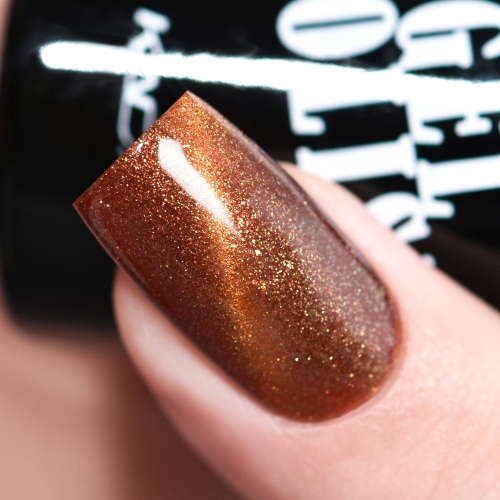 Chameleon Cat Eye Gel Nail Polish Caramel