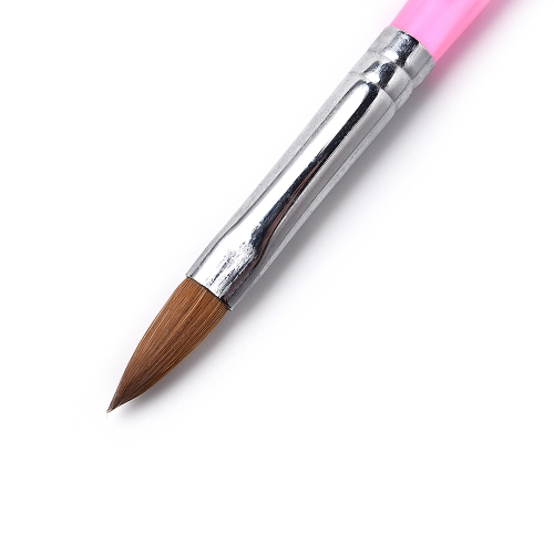 Acrylic Nail Art Brush Pink 8# 430010
