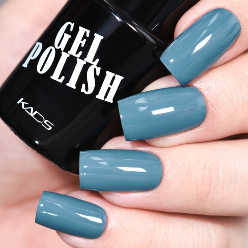 Gel Nail Polish Gray Blue