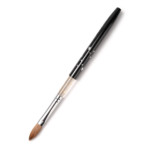 Kolinsky Sable Nail Art Brush Black 10# 430013