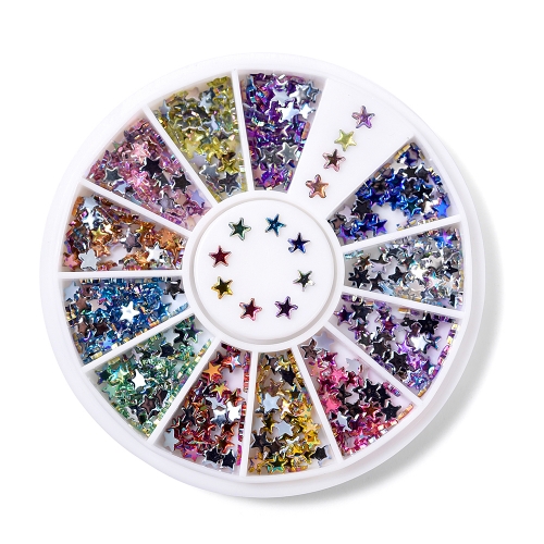 Star Nail Rhinestone 600Pcs/Box 12 Colors 200001