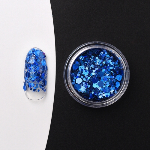 Hexagon Sequin Nail Powder 1Pcs 200024