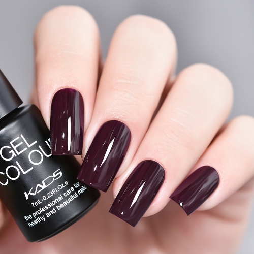 Gel Nail Polish Deep Purple