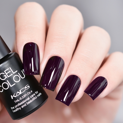 Gel Nail Polish Black Brown