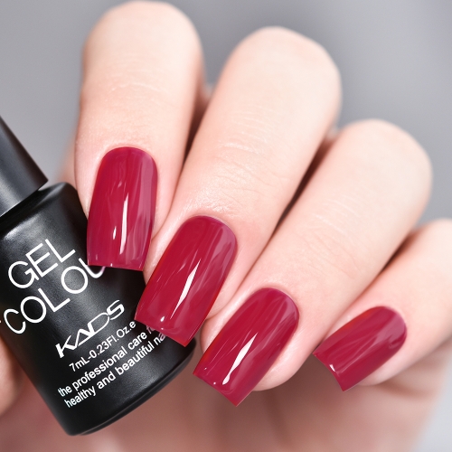 Gel Nail Polish Deep Red