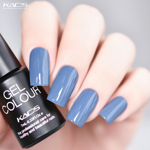 Gel Nail Polish Steelblue