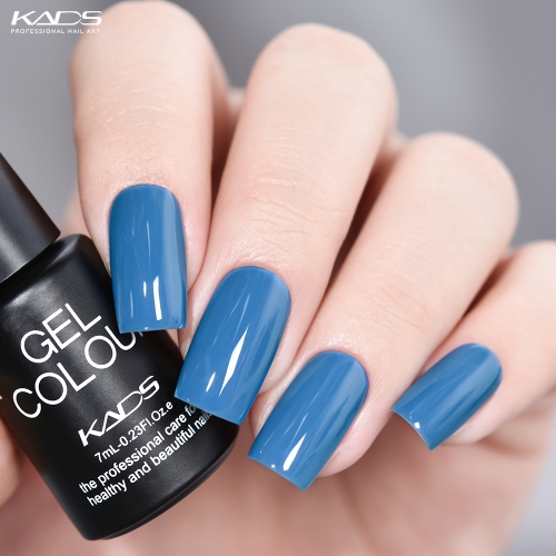 Gel Nail Polish Light Steelblue